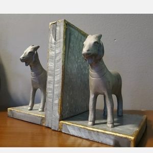 Hearth & Hand Magnolia 2 Galvanized Goat Bookends